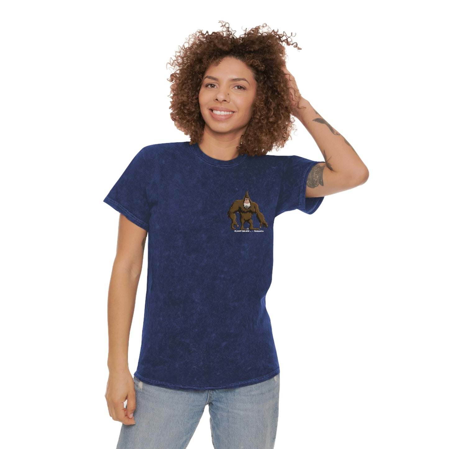 Believe in Sasquatch Mineral Wash T-Shirt