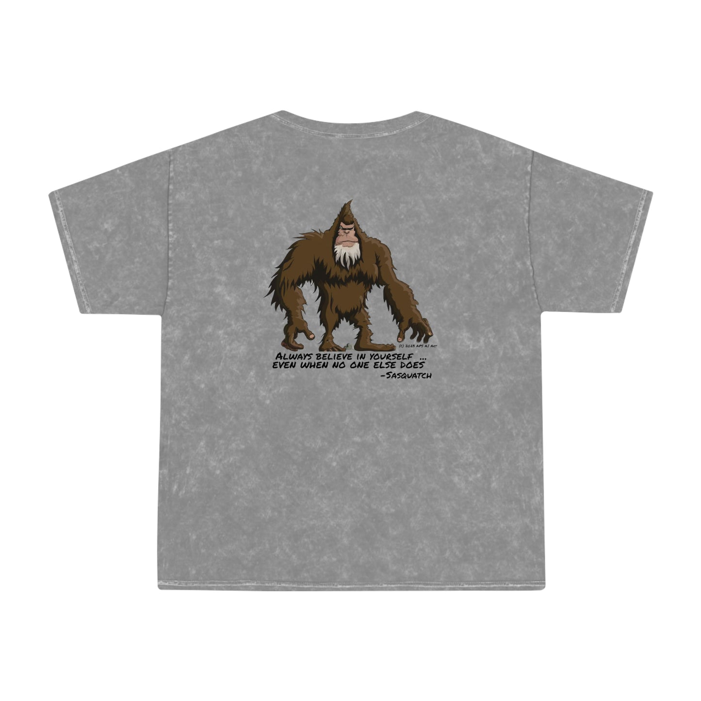 Believe in Sasquatch Mineral Wash T-Shirt