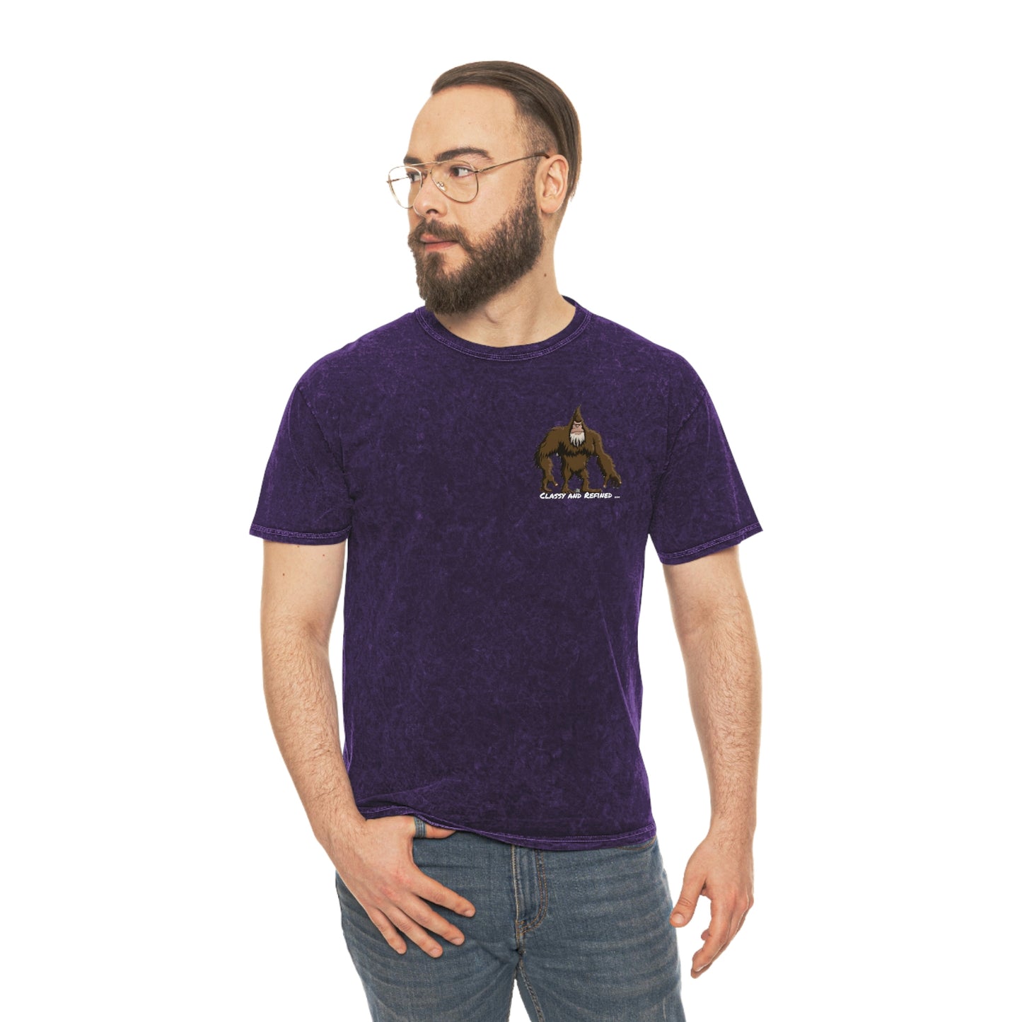 Classy and Refined - Sasquatch Mineral Wash T-Shirt