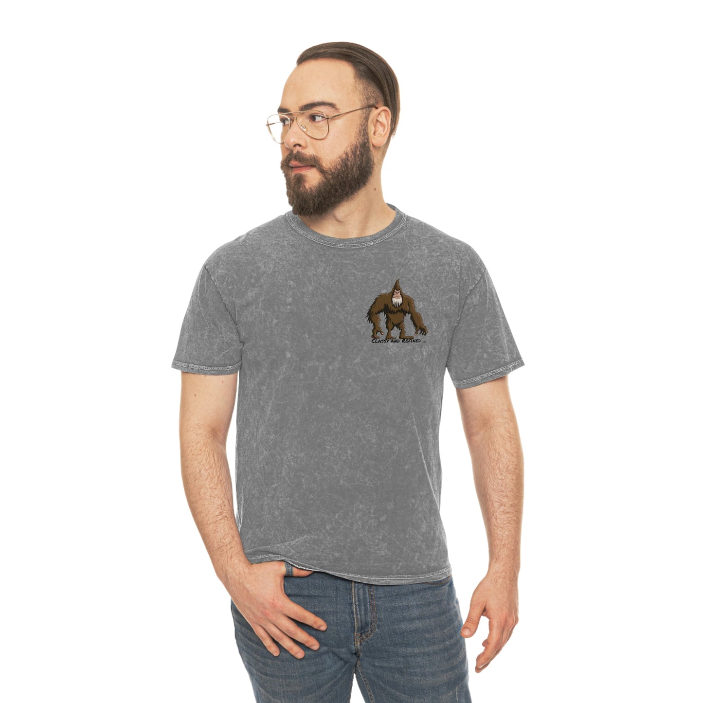 Classy and Refined - Sasquatch Mineral Wash T-Shirt